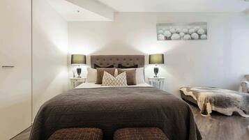 2 chambres, fer et planche Ă repasser, Wi-Fi gratuit, draps fournis