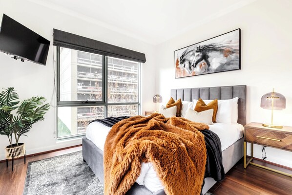 1 bedroom, iron/ironing board, free WiFi, bed sheets