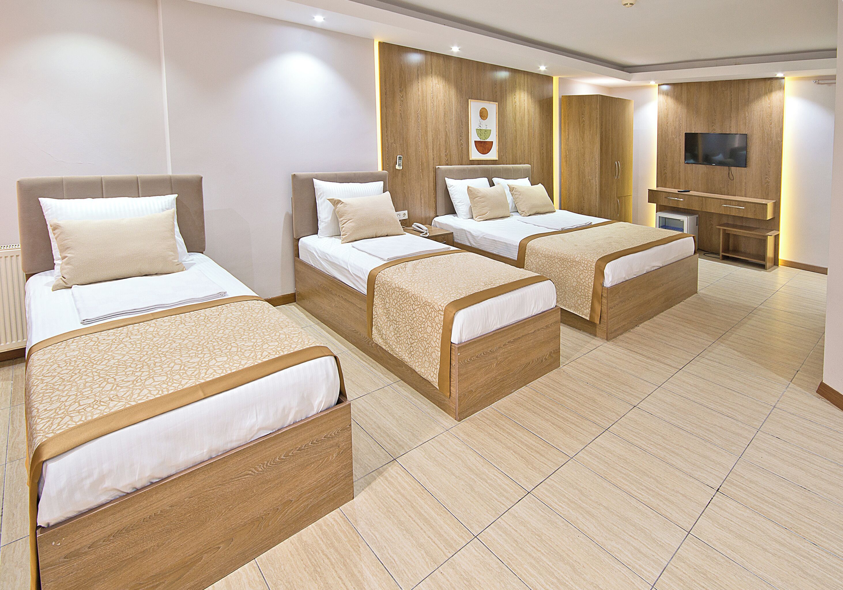 Daunenbettdecken, Tempur-Pedic-Betten, Minibar, Zimmersafe