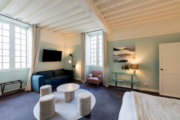 Suite Supérieure, salle de bains attenante (à l'italienne ) | 1 chambre, literie de qualité supérieure, matelas Select Comfort