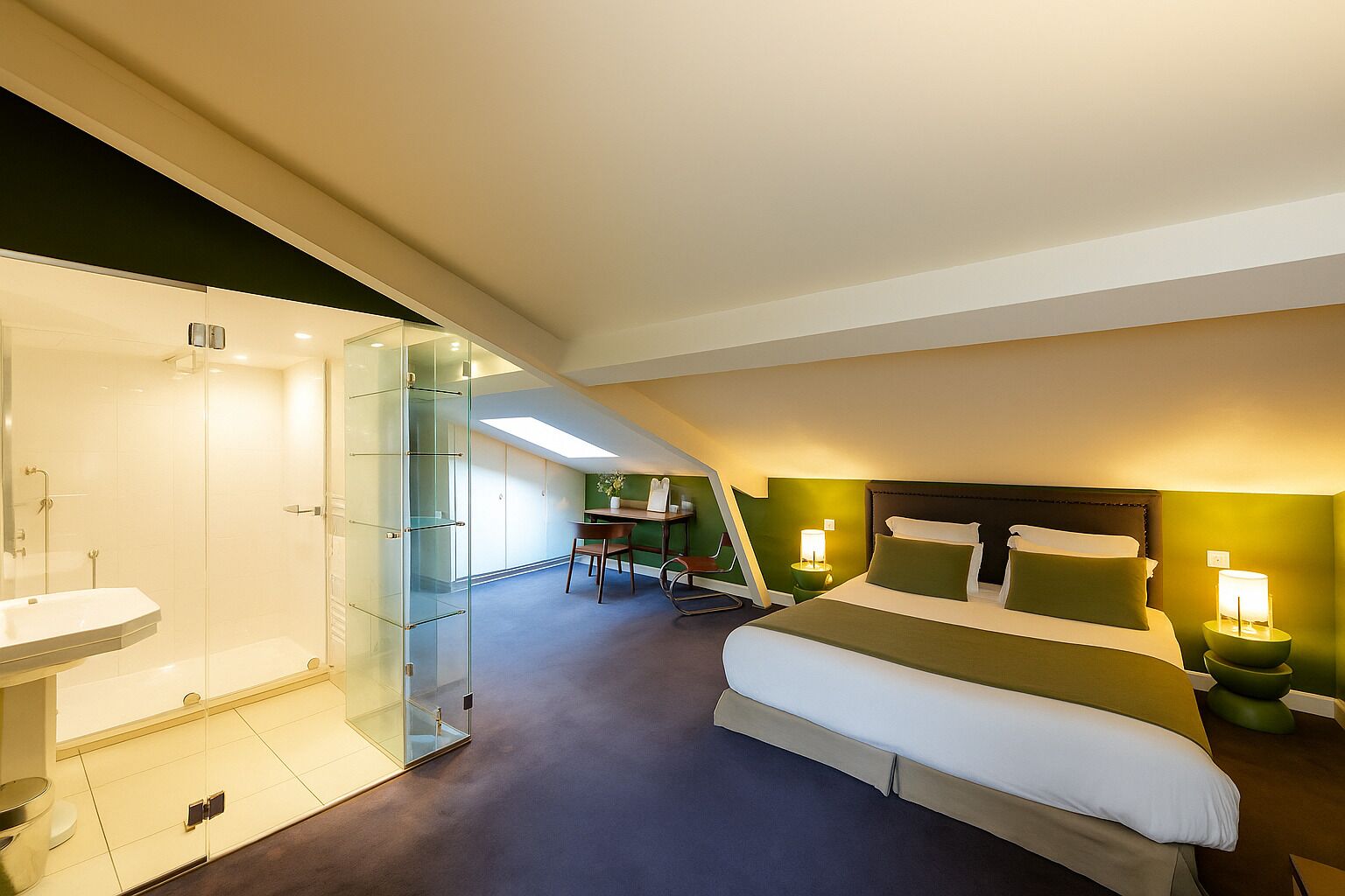 Suite Luxe, salle de bains attenante (à l'italienne) | Intérieur