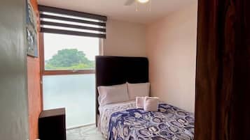 Apartment, Multiple Beds, Kitchenette, City View | 2 bedrooms, iron/ironing board, free WiFi