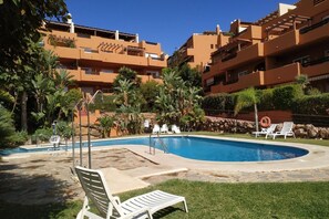 Pool - Family apartment in Mijas Costa (Mijas)