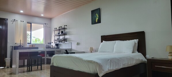 1 chambre, accès au Wi-Fi (inclus), literie fournie