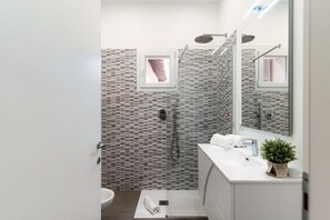 Shower, hair dryer, bidet