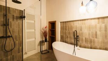 Shower, hair dryer
