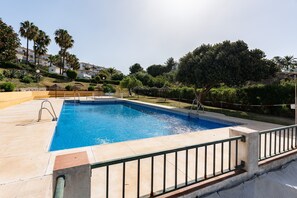 Pool - Studio Apartment 'Casa María' with Shared Pool, Private Terrace and Shared Garden (Mijas Costa)
