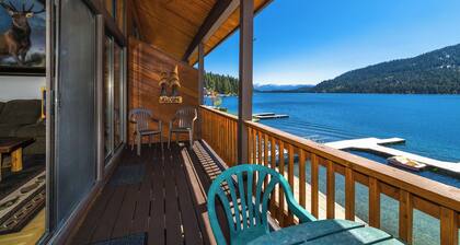 2-bedroom lakefront condo overlooking Donner Lake and beach.