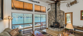 2-bedroom lakefront condo overlooking Donner Lake and beach.