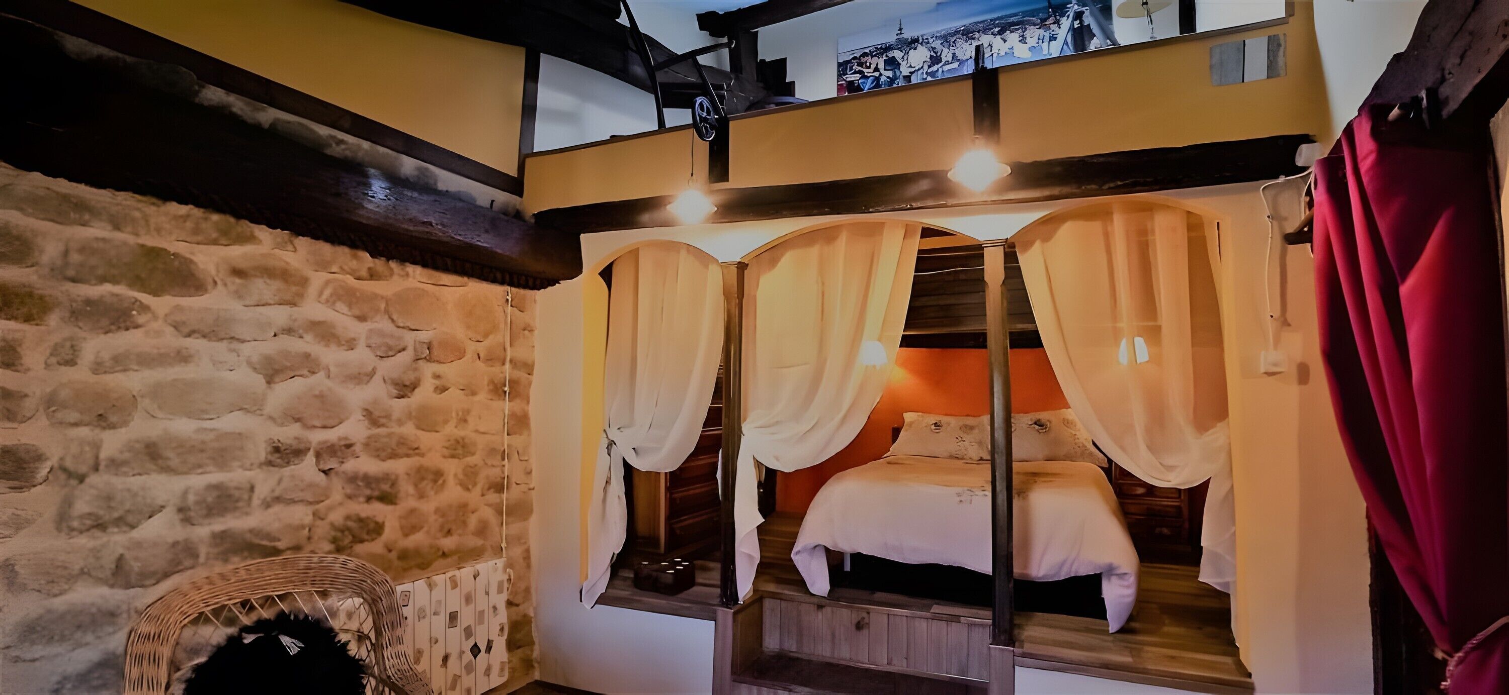 2 chambres, draps fournis