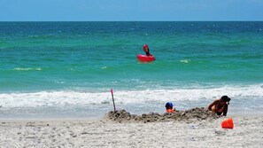 Beach nearby, beach towels