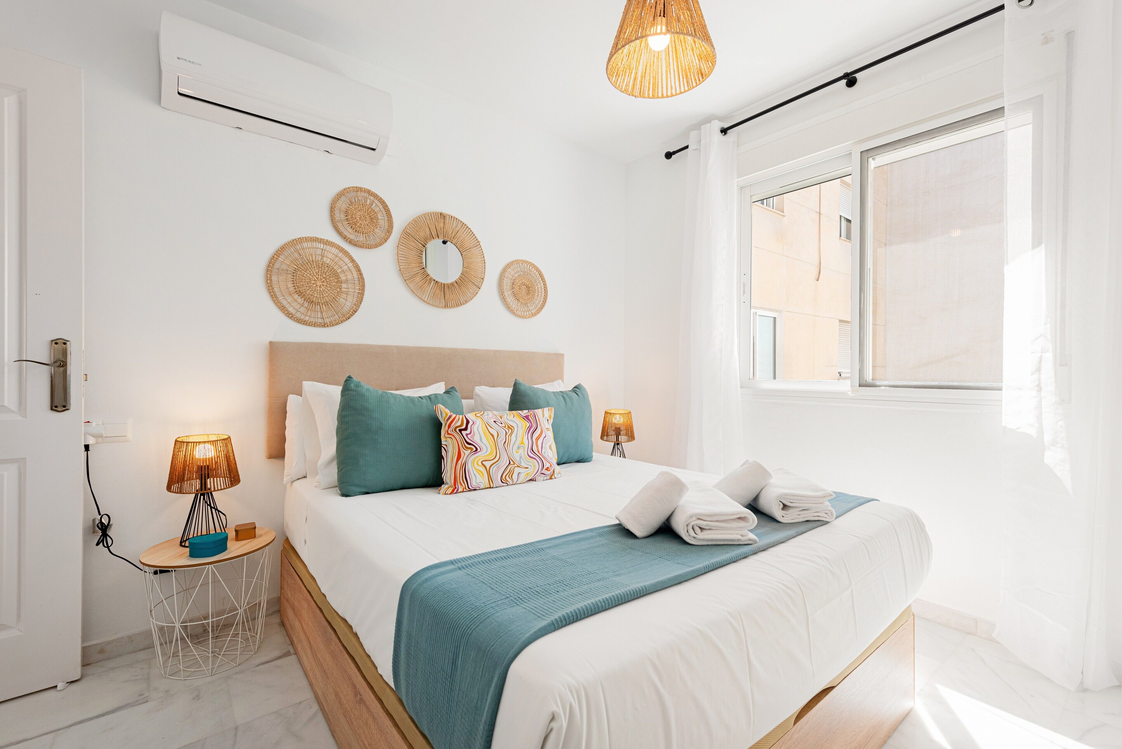 1 slaapkamer, een strijkplank/strijkijzer, gratis wifi, beddengoed