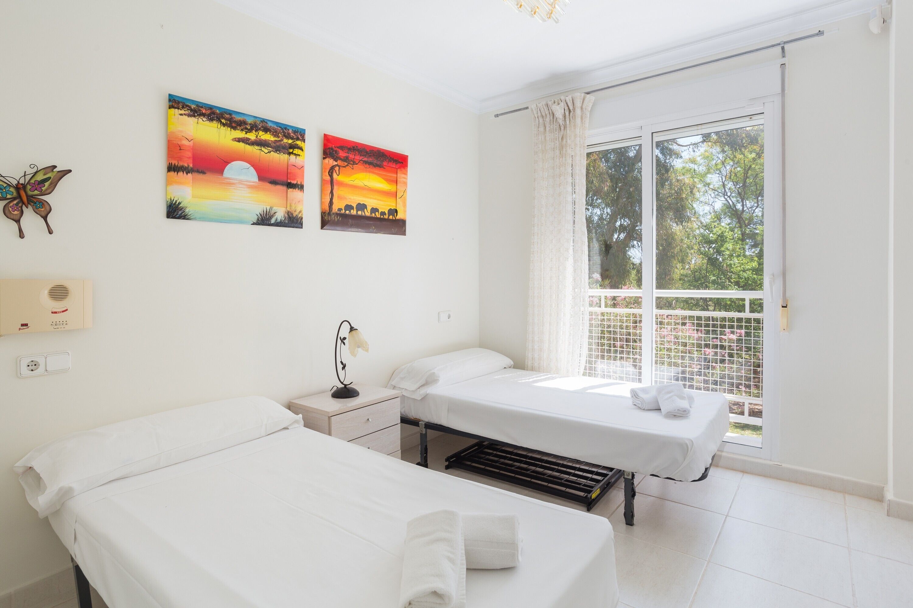 2 habitaciones, wifi gratis y ropa de cama 