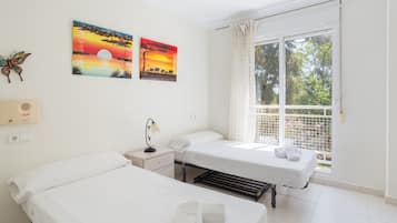 2 habitaciones, wifi gratis y ropa de cama