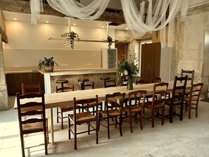 Dining - Country House 'Des Salettes' with Private Pool, Private Terrace and Wi-Fi (Anoye)