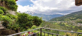 Appartement "La Casa Di Pasky" avec vue sur la montagne, jardin partagé et Wi-Fi