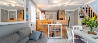 Villa '38m2 Proche De La Mer' with Private Terrace and Air Conditioning