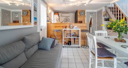 Villa 'Maison 38m2 Proche De La Mer' mit privater Terrasse und Klimaanlage