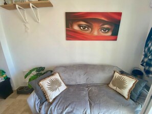 Living area - Estupenda Casa a 350m de la Playa Cristall (Montroig-Mar)