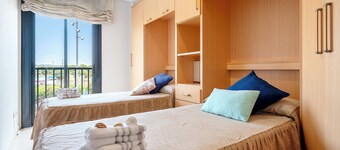 Appartamento 'Ática Blue Sea' con vista mare, Wi-Fi e aria condizionata