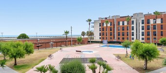 Apartamento 'Ática Blue Sea' con vistas al mar, Wi-Fi y aire acondicionado