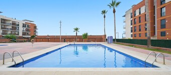 Apartment 'Ática  Blue Sea' with Sea View, Wi-Fi and Air Conditioning