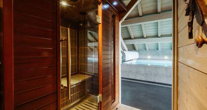 Chalet "Le Jardin D'hiver" avec vue sur les montagnes, terrasse privée et Wi-Fi