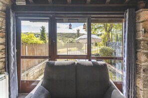 TV, DVD player, stereo