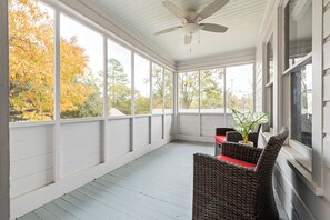 Terrace/patio - Historical Charm, Comfy & Very Clean 1BR
less than10 min drive to Hospitals (Pineville)