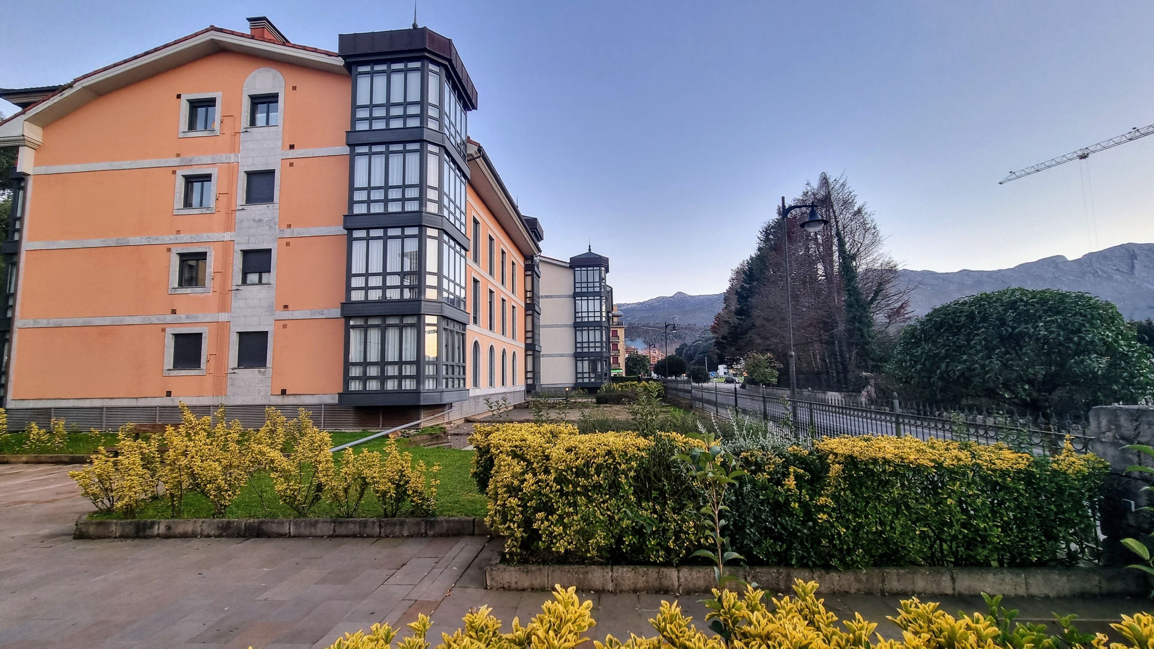 Property building,Garden view