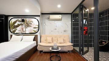 Suíte | 1 quarto, cortinas blackout, quartos à prova de som, Wi-Fi de cortesia