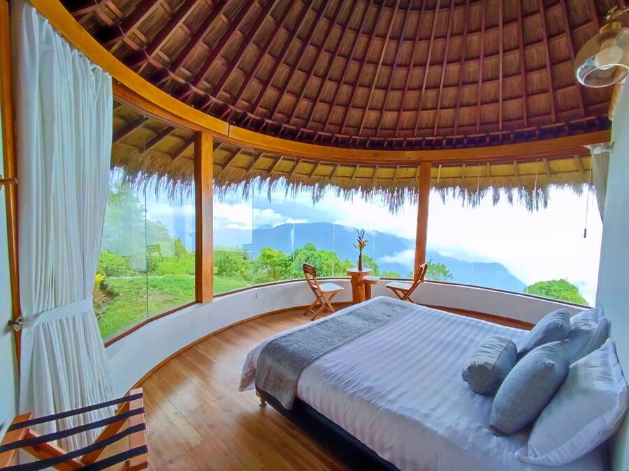 Cabana luxo, vista para a montanha | 1 quarto