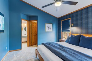 5 dormitorios, tabla de planchar con plancha, wifi y ropa de cama