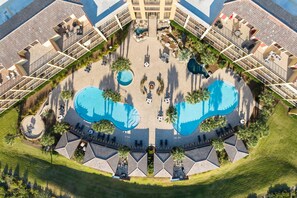 Exterior - Majestic gulf-front condo with pools, hot tub, & private beach access (Santa Rosa Beach)