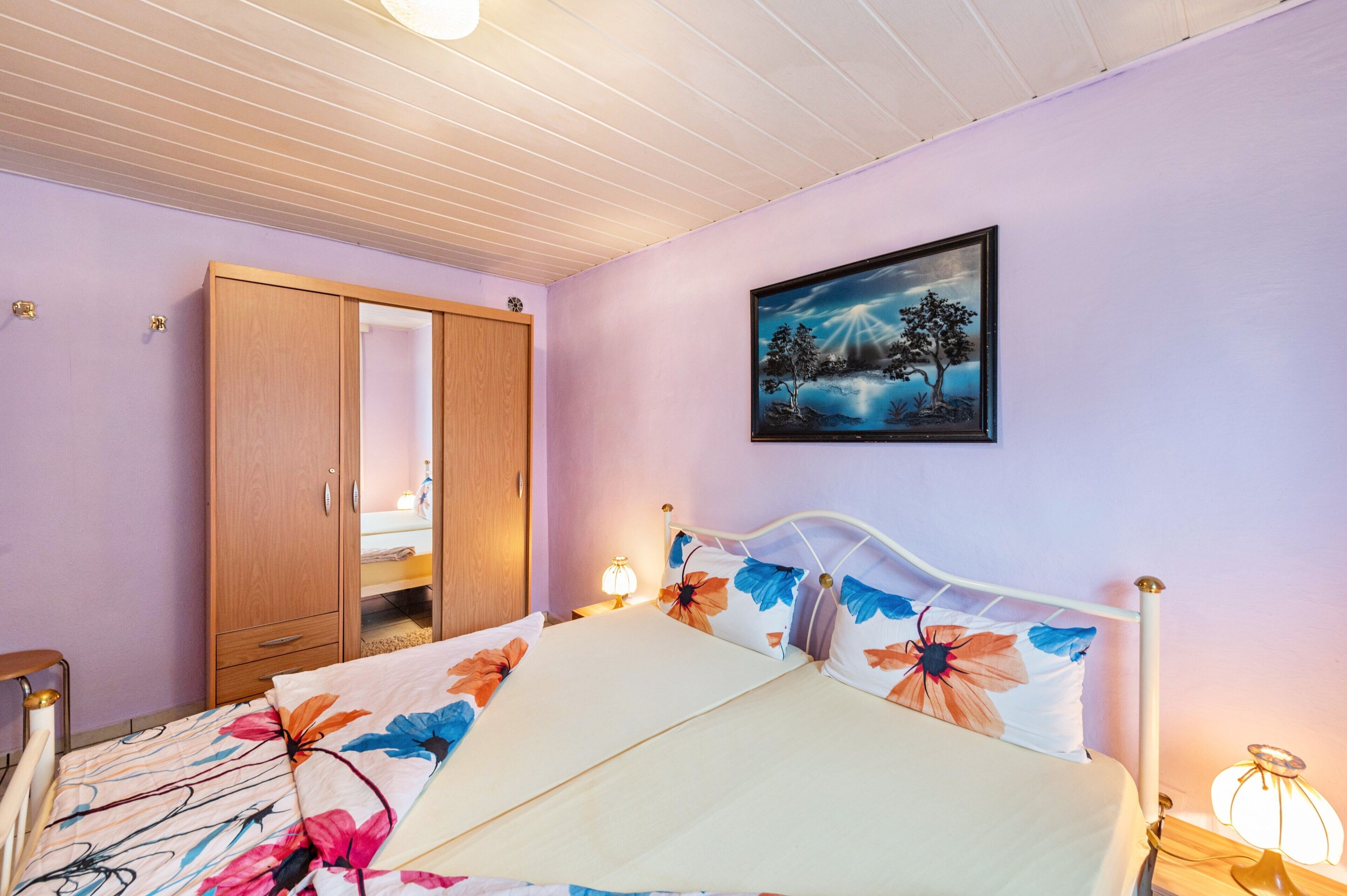 1 makuuhuone, silitysrauta/-lauta, ilmainen Wi-Fi