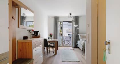 Ferienwohnung Münster, Sehr Zentral' mit Balkon und WLAN