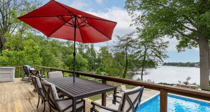 Multi-unit Waterfront Home with Private Pool and Pier Mins to Downtown Annapolis