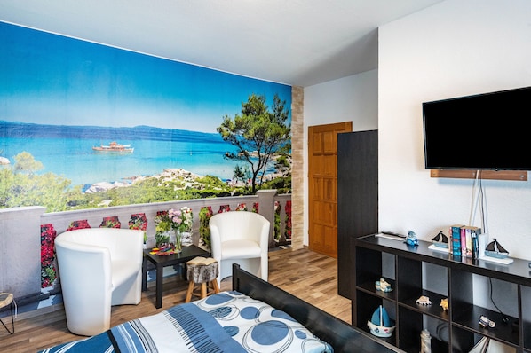 1 chambre, accĂšs au Wi-Fi (inclus), literie fournie