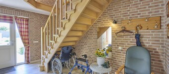 Modern holiday villa with special furnishings