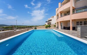 Una piscina riscaldata