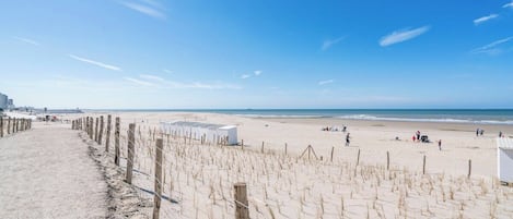 On the beach