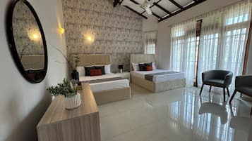 4 chambres, fer et planche Ă repasser, Wi-Fi, draps fournis