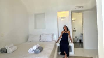 1 habitación, tabla de planchar con plancha, cuna de viaje y wifi