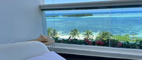 Penthouse Mewah, pemandangan pantai | Area keluarga | TV layar datar