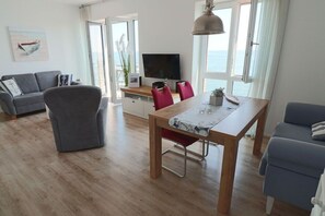 Smart TV, chimenea, reproductor de DVD y libros 