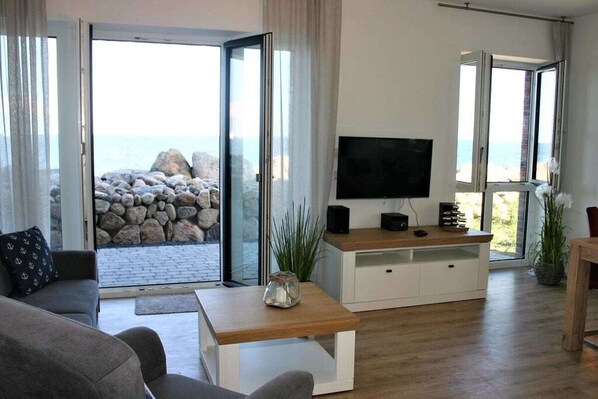 Smart TV, fireplace, DVD player, books - Seahorses in the Molenhuus (Kappeln)