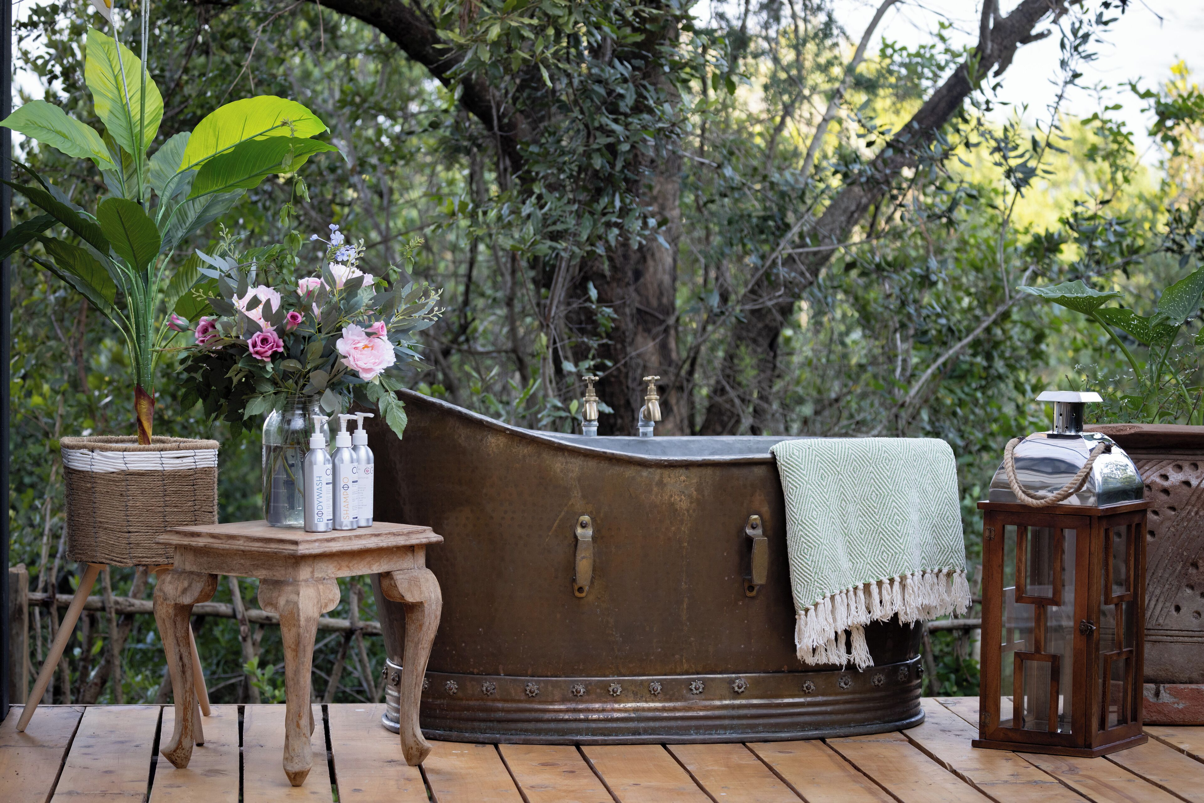 Cabaña romántica | Terraza o patio