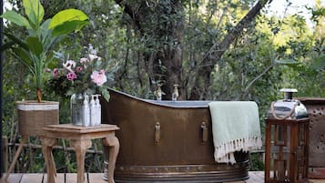 Cabaña romántica | Terraza o patio