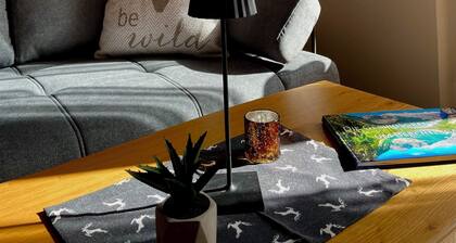 Ferienwohnung Hochlenzerblick, 1-2 Personen, 86 qm, separates Schlafzimmer, Küche, Wohnzimmer, Du/WC, Balkon