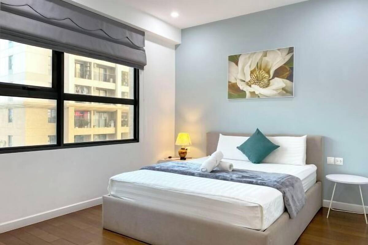 3 dormitorios y ropa de cama de alta calidad